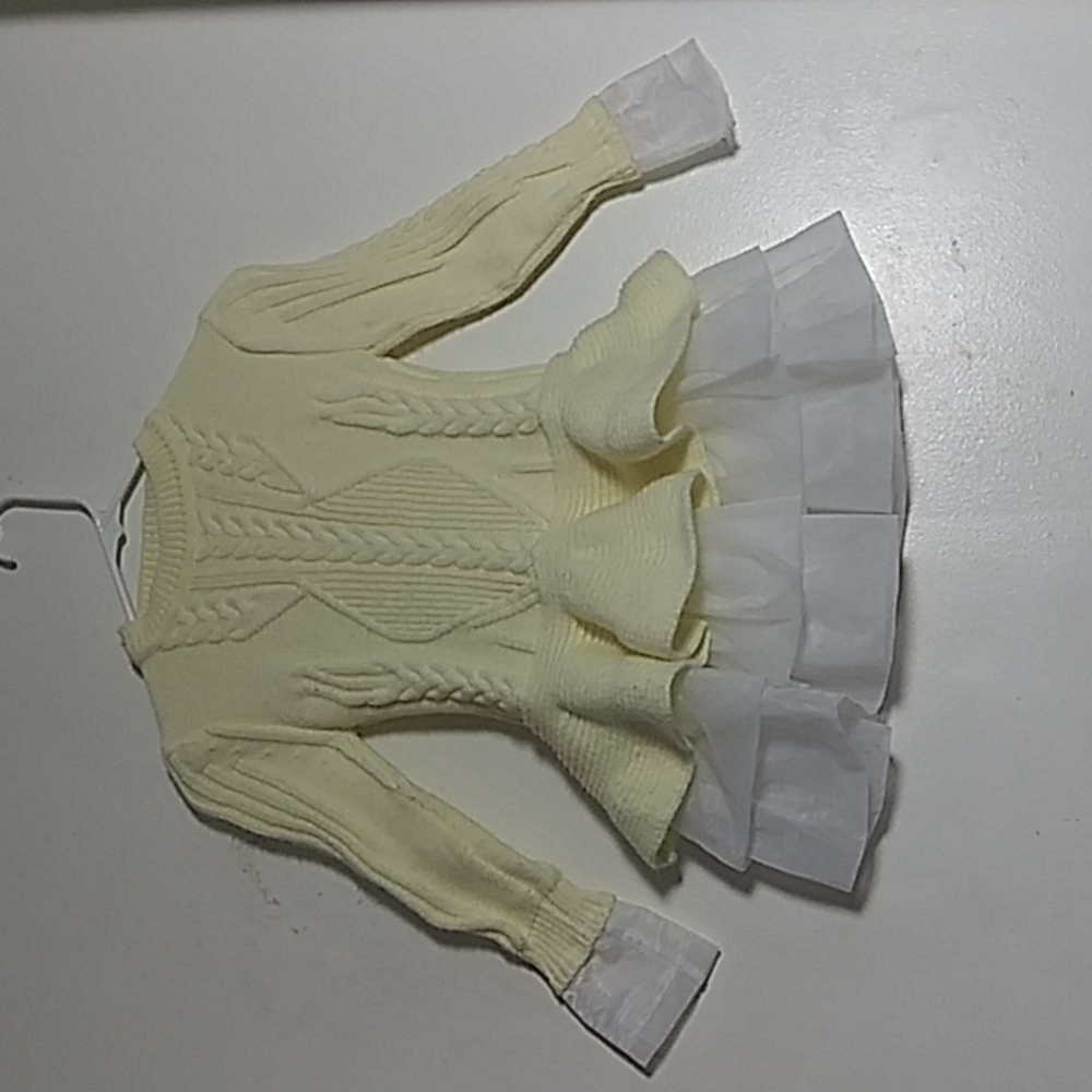 Girls' winter dress size 4 custom made